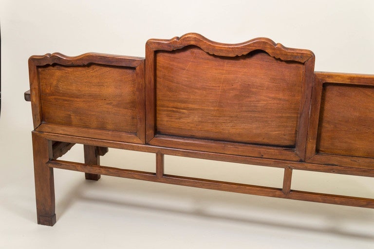 Chinese Rosewood Bench/Bed Late Qing Dynasty, circa 1890 4