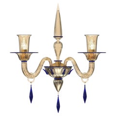 CELLINI Luxury Murano Glass Wall Sconces – Handcrafted Italian Lighting