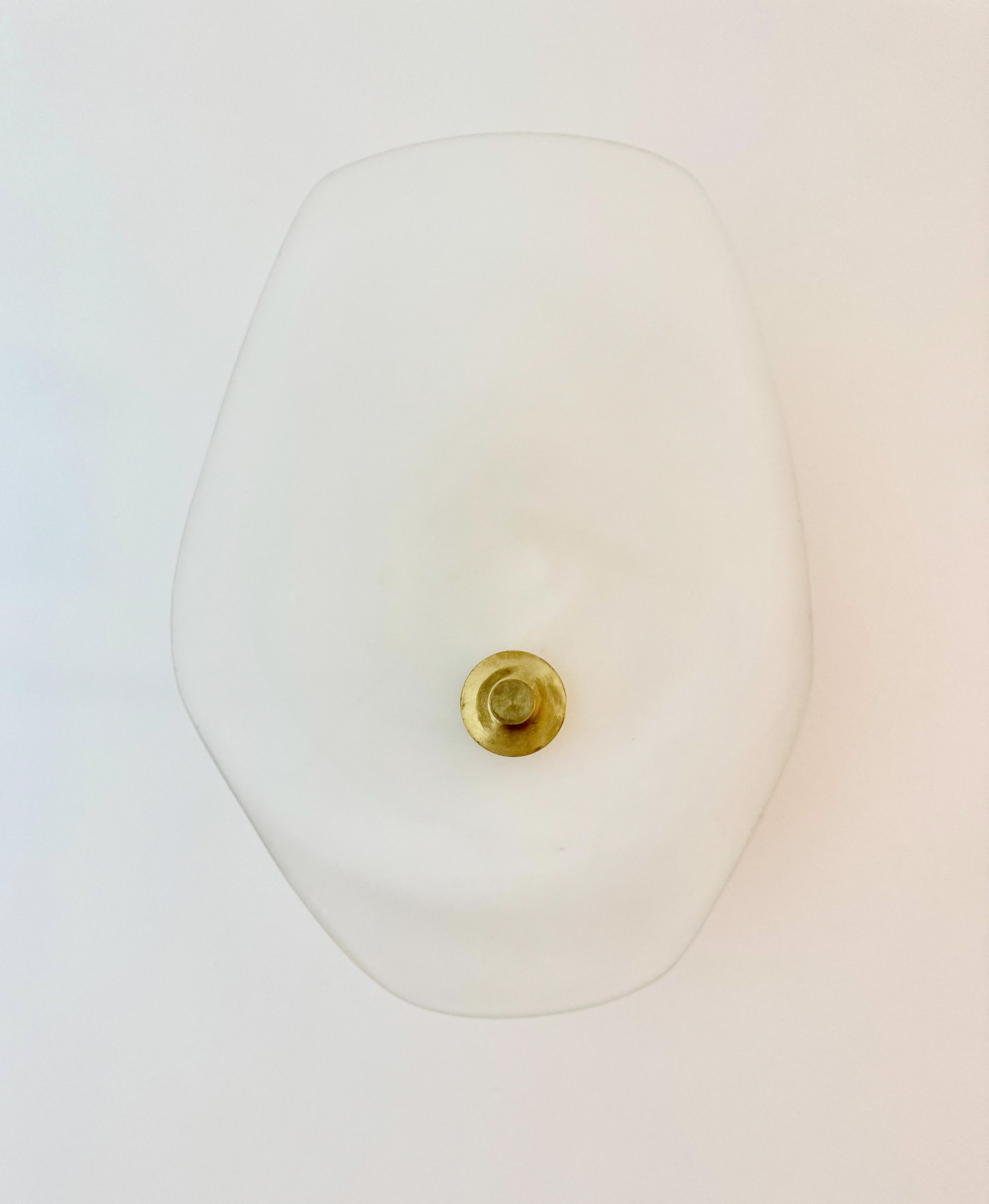 Post-Modern Clypea Sconce by Brent Warr Studios For Sale