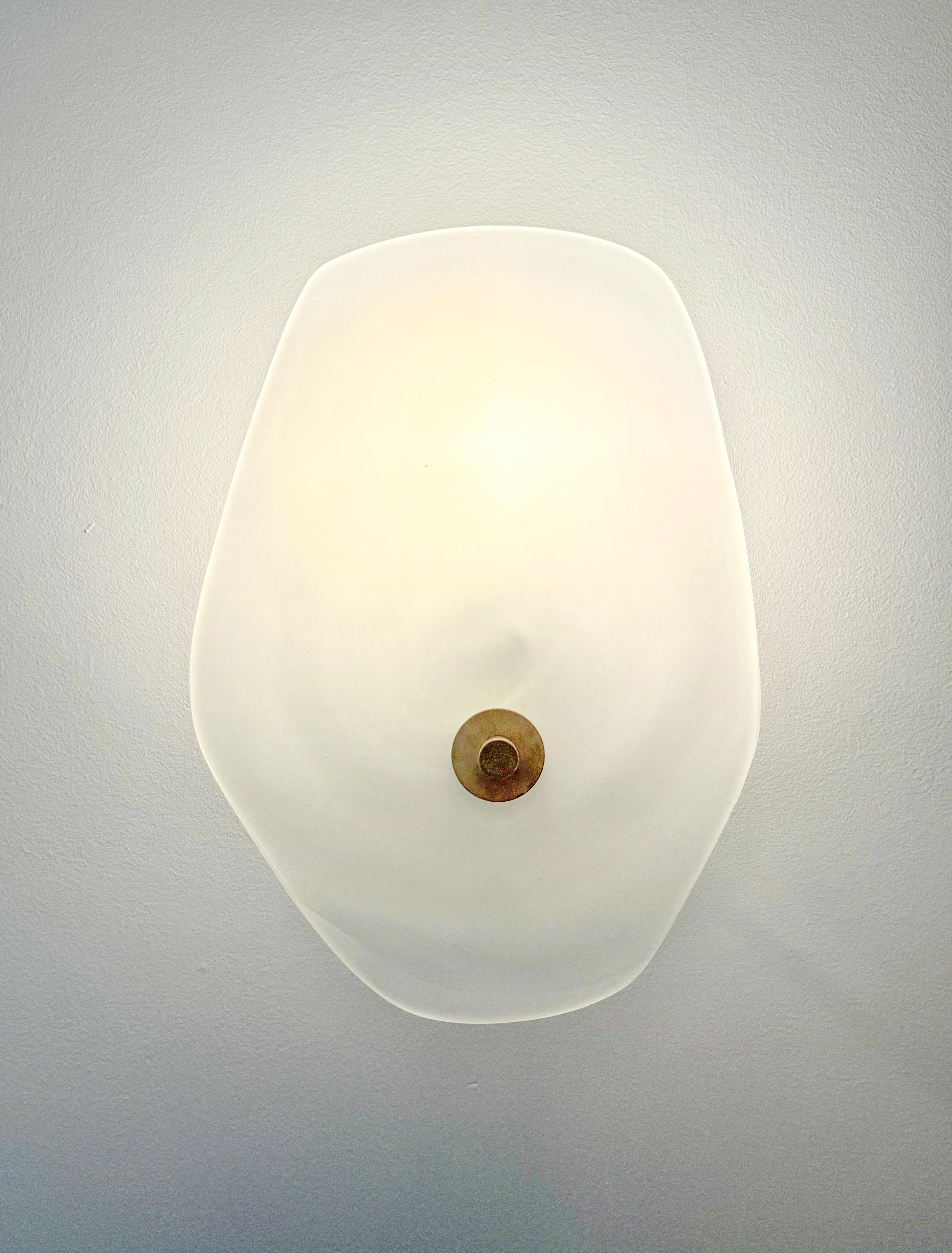 American Clypea Sconce by Brent Warr Studios For Sale