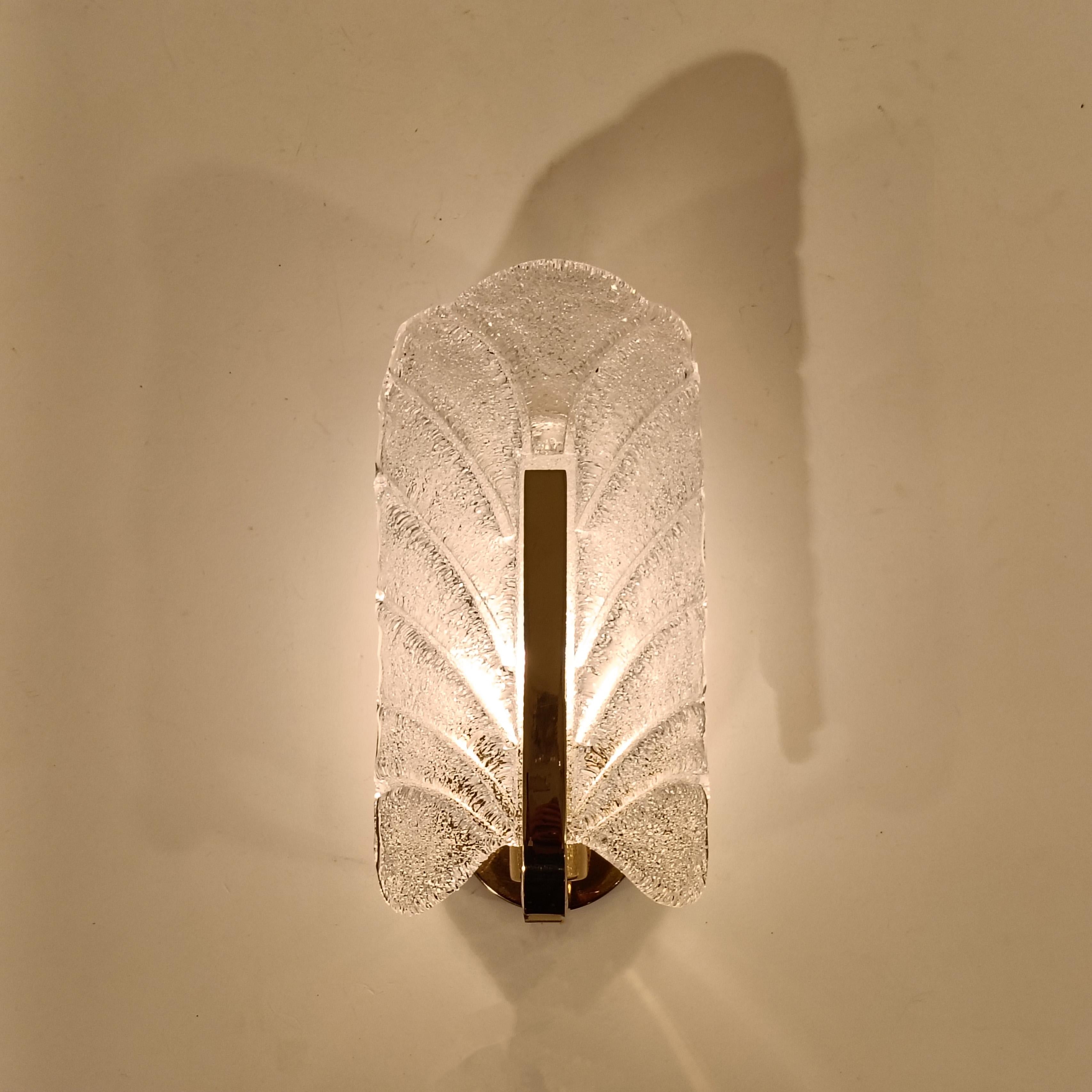 Hand-Crafted Hollywood Regency. Sconces by Carl Fagerlund for Lyfa, Austria, 1970s For Sale