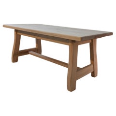 Table de la salle à manger en orme 1960's
