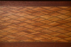 Bureau à cylindre de style Louis XVI en marqueterie époque Napoléon III
