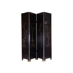 Chinese Story Telling Folding Screen