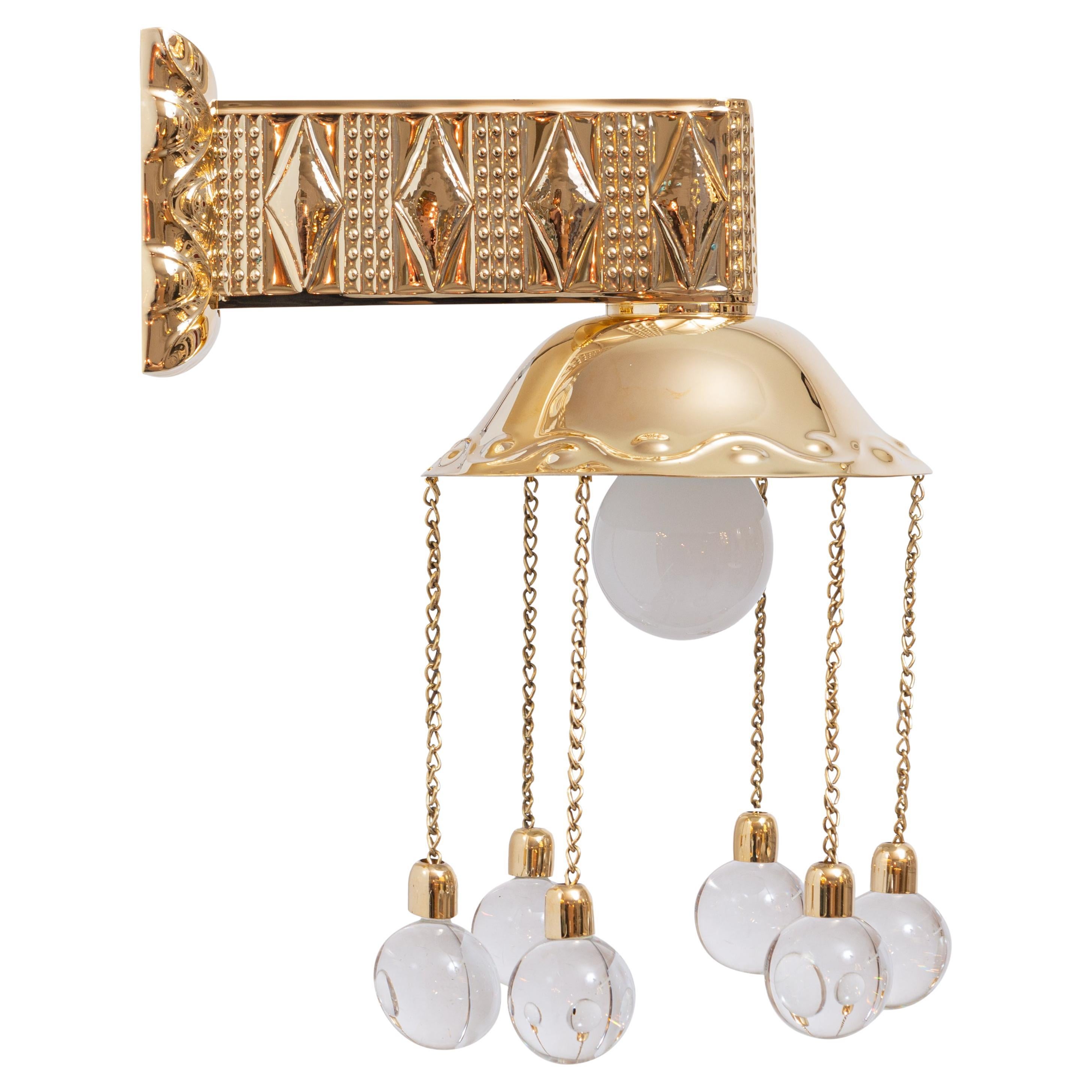 Josef Hoffmann Apliques WW Re Edition en venta