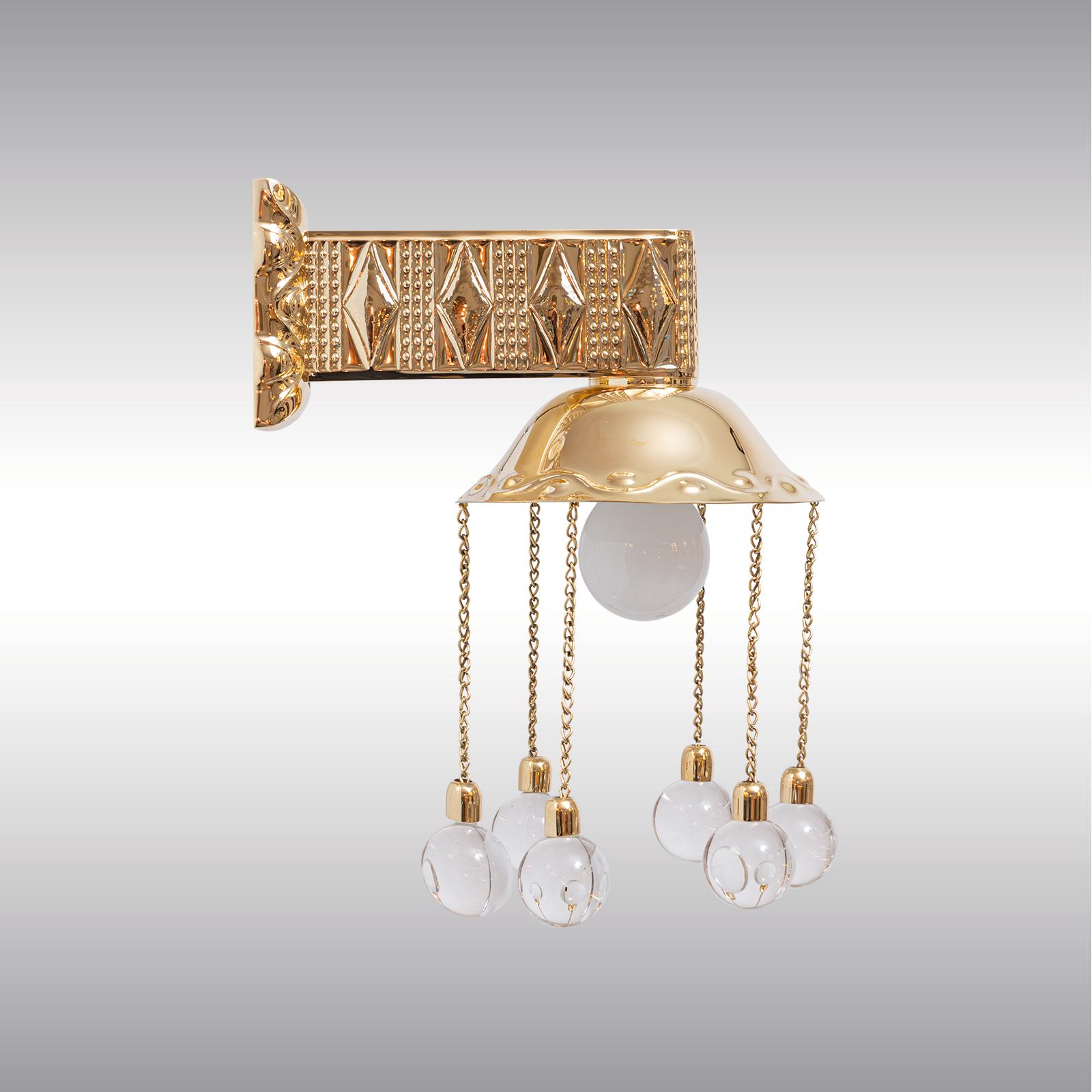Josef Hoffmann Apliques WW Re Edition Jugendstil en venta