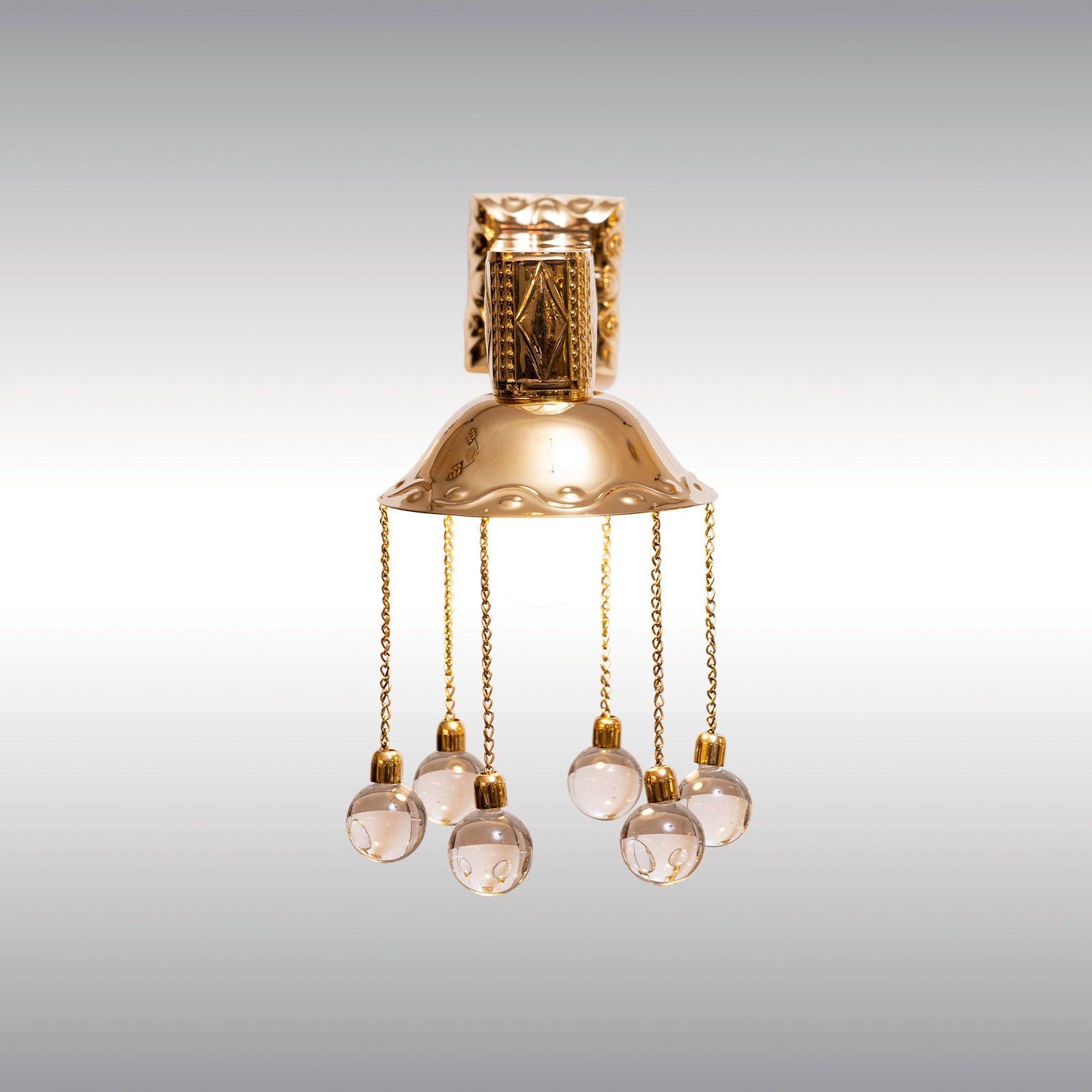 Josef Hoffmann Apliques WW Re Edition en venta 1
