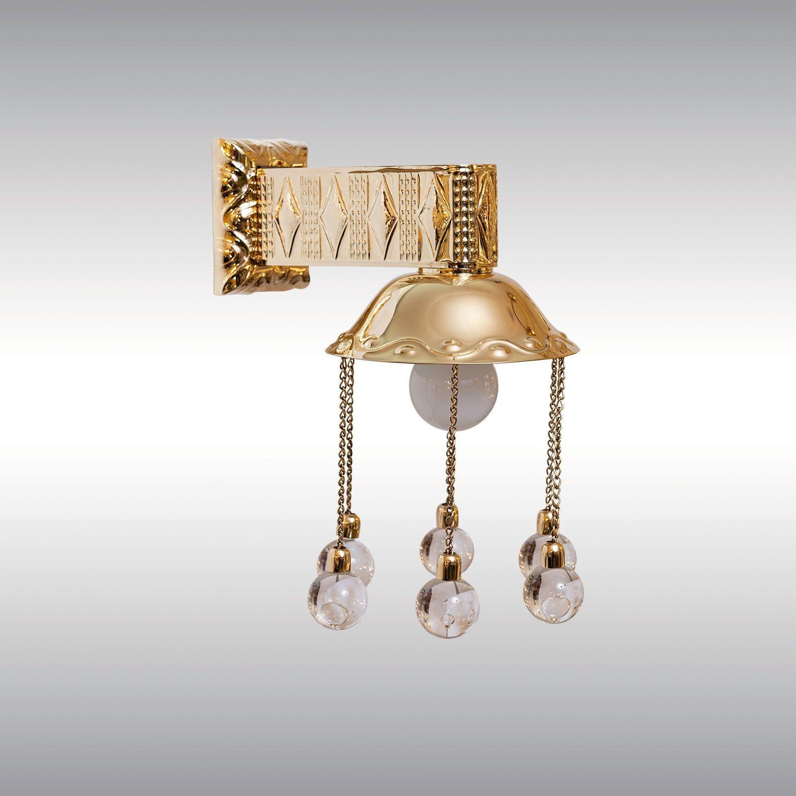 Josef Hoffmann Apliques WW Re Edition en venta 2