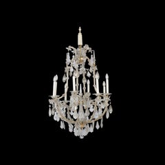 Original baroque parlor chandelier 1910