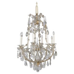 Original baroque parlor chandelier 1910