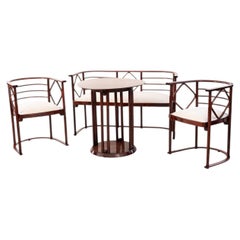 Original de la época: Josef Hoffmann Kohn n.º 926, Conjunto «Fledermaus», 1904