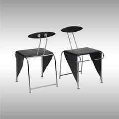 Diseño italiano: dos sillas, modelo... «Velox 4» de la «Colección Dinamic»