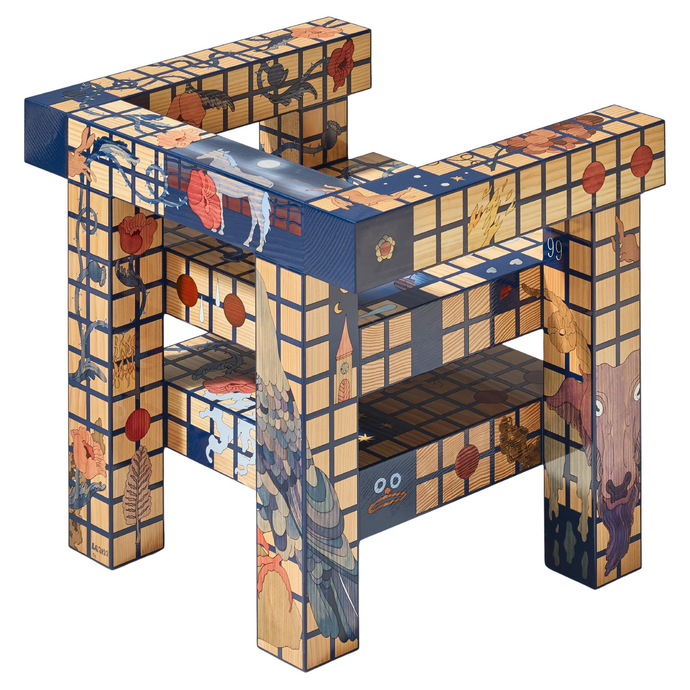 "Fever Dream" Armchair by Laurids Gallee For Sale
