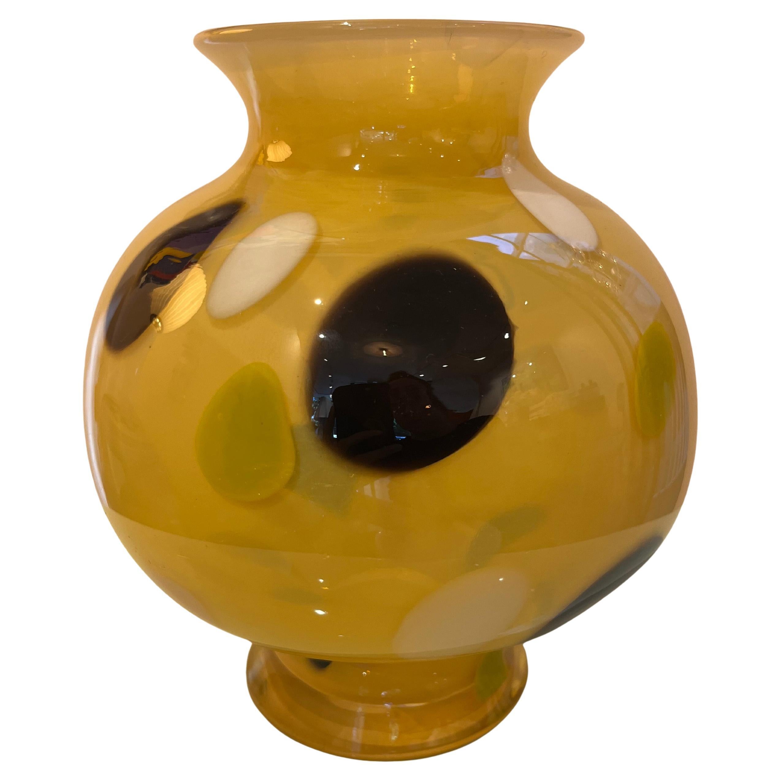 Vaso in vetro Penny di Martyn Thompson