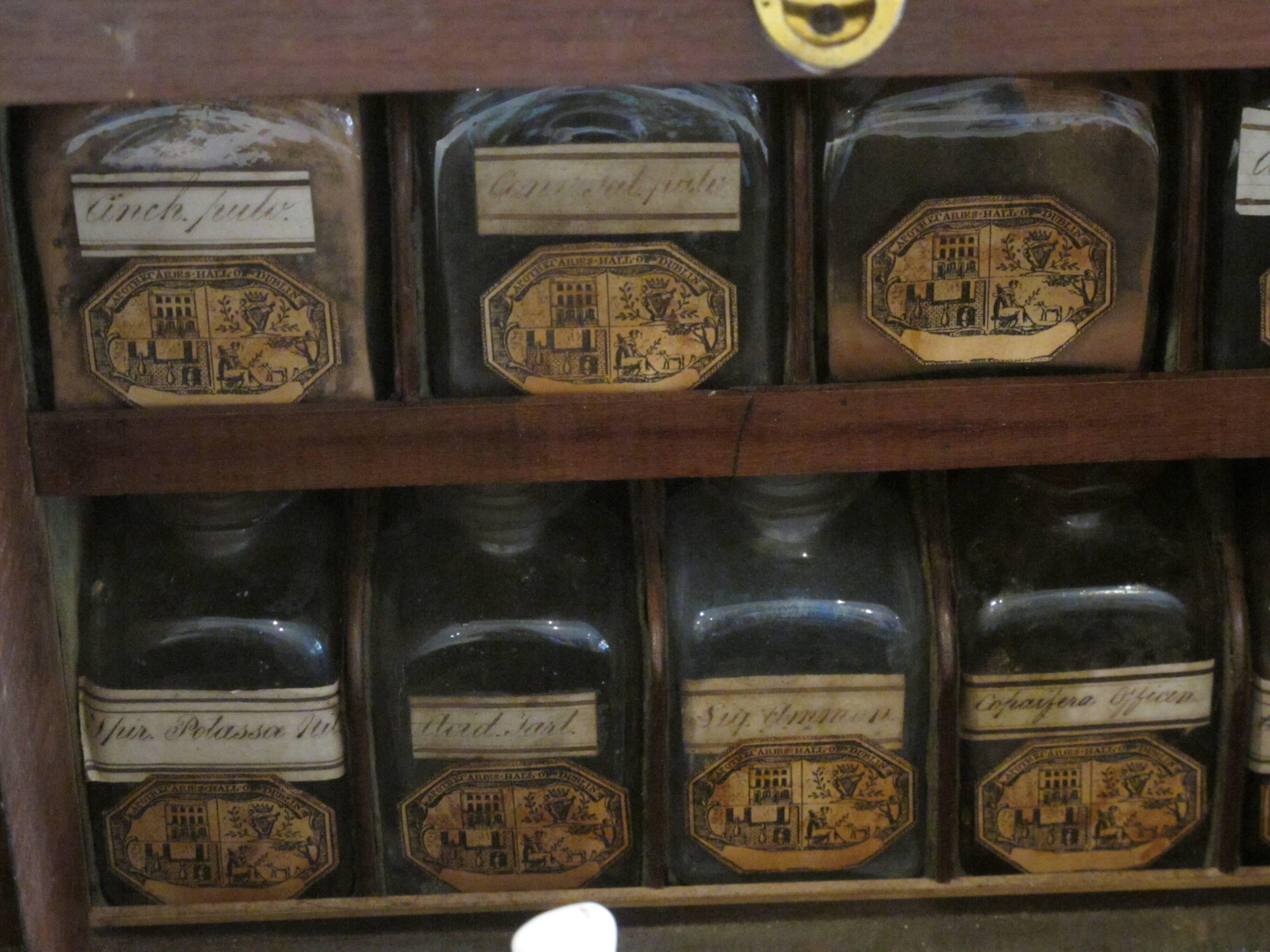 Early 19th Century Apothecary Box / Medical Box In Excellent Condition In Antwerp, BE