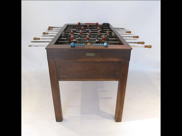 Vintage Foosball Table For Sale at 1stdibs