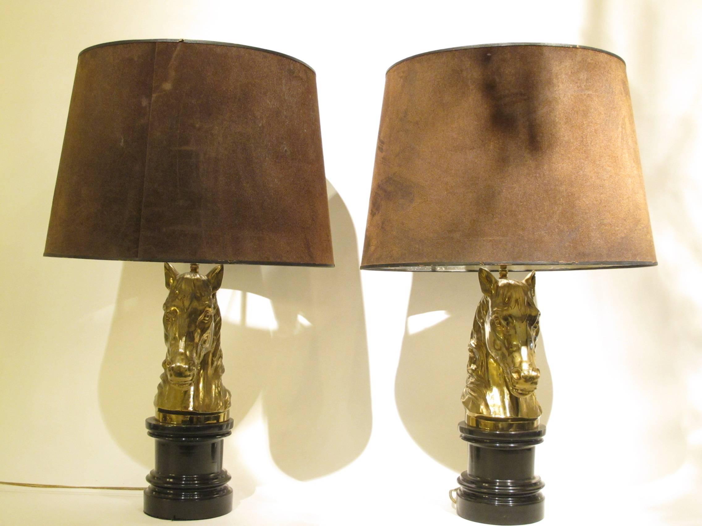 Pair of vintage table lamps by Maison Charles.
Paris, circa 1960

The lampshades are the original ones, but must be replaced!