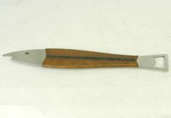 Carl Auböck Steel and Leather Fish Bottle Opener