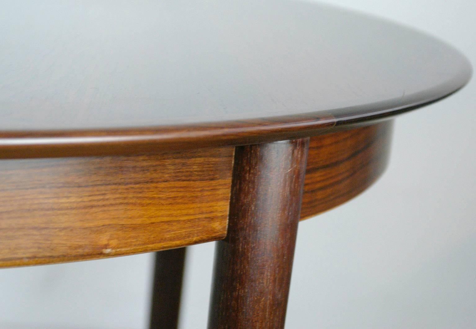 Mid-20th Century Danish Rosewood Dining Table by Bernhard Pedersen