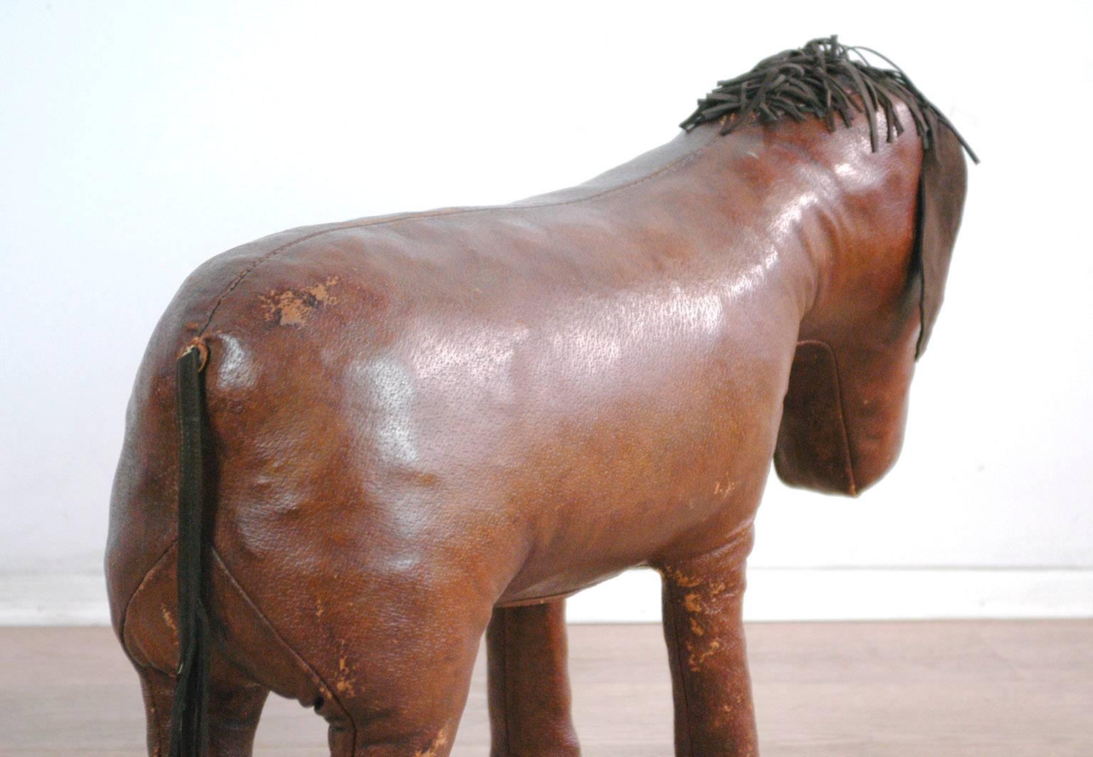 Leather Donkey by Dimitri Omersa for Abercrombie & Fitch In Good Condition In Vienna, AT