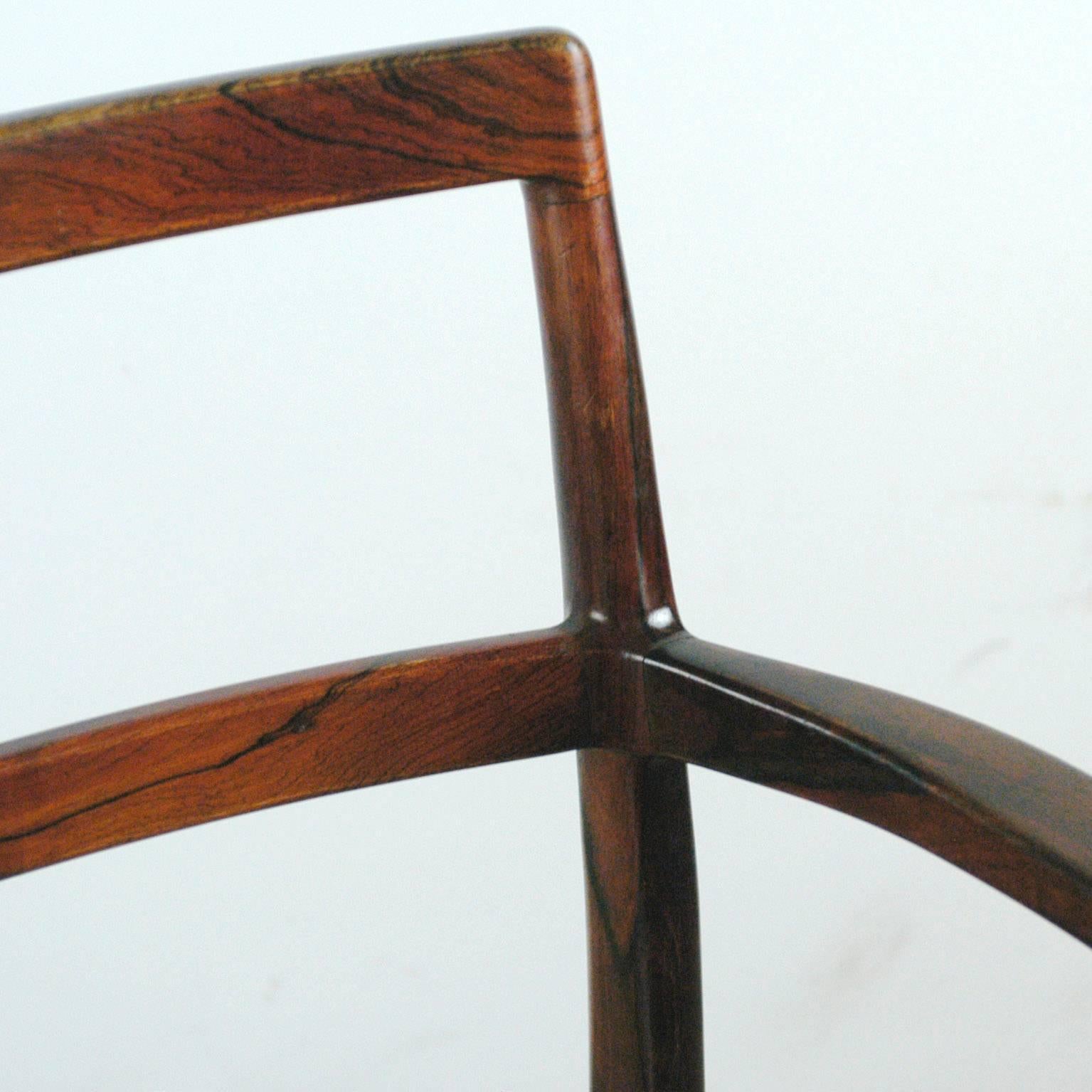 Mid-20th Century Rosewood Armchair Model 430 by Arne Vodder