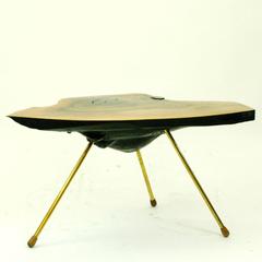 Walnut Tree Trunk Table by Carl Auböck