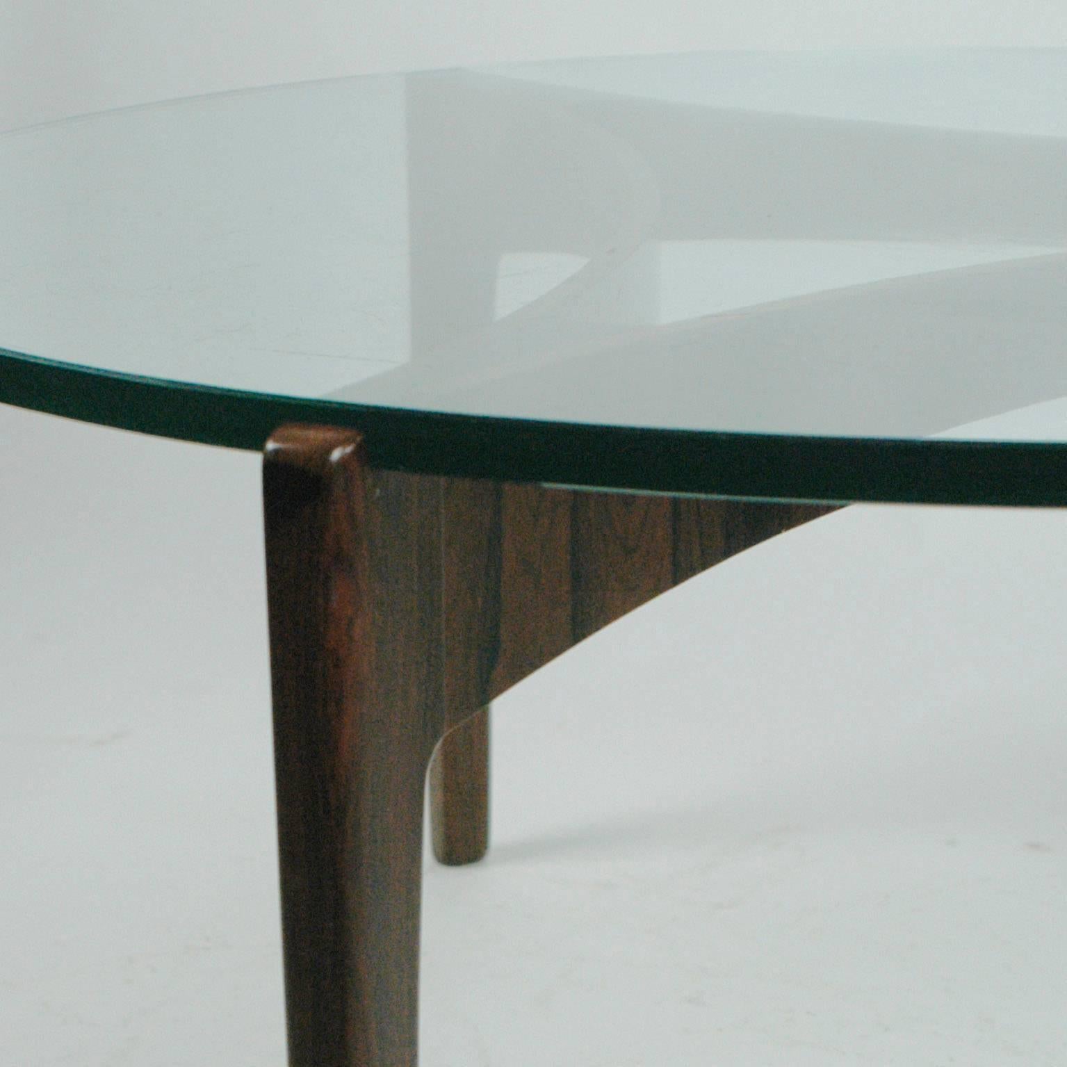 Danish 1960s Coffee Table by Sven Ellekaer for Christian Linneberg In Excellent Condition In Vienna, AT