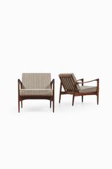 Ib Kofod-Larsen Easy Chairs Model Kandidaten by OPE in Sweden