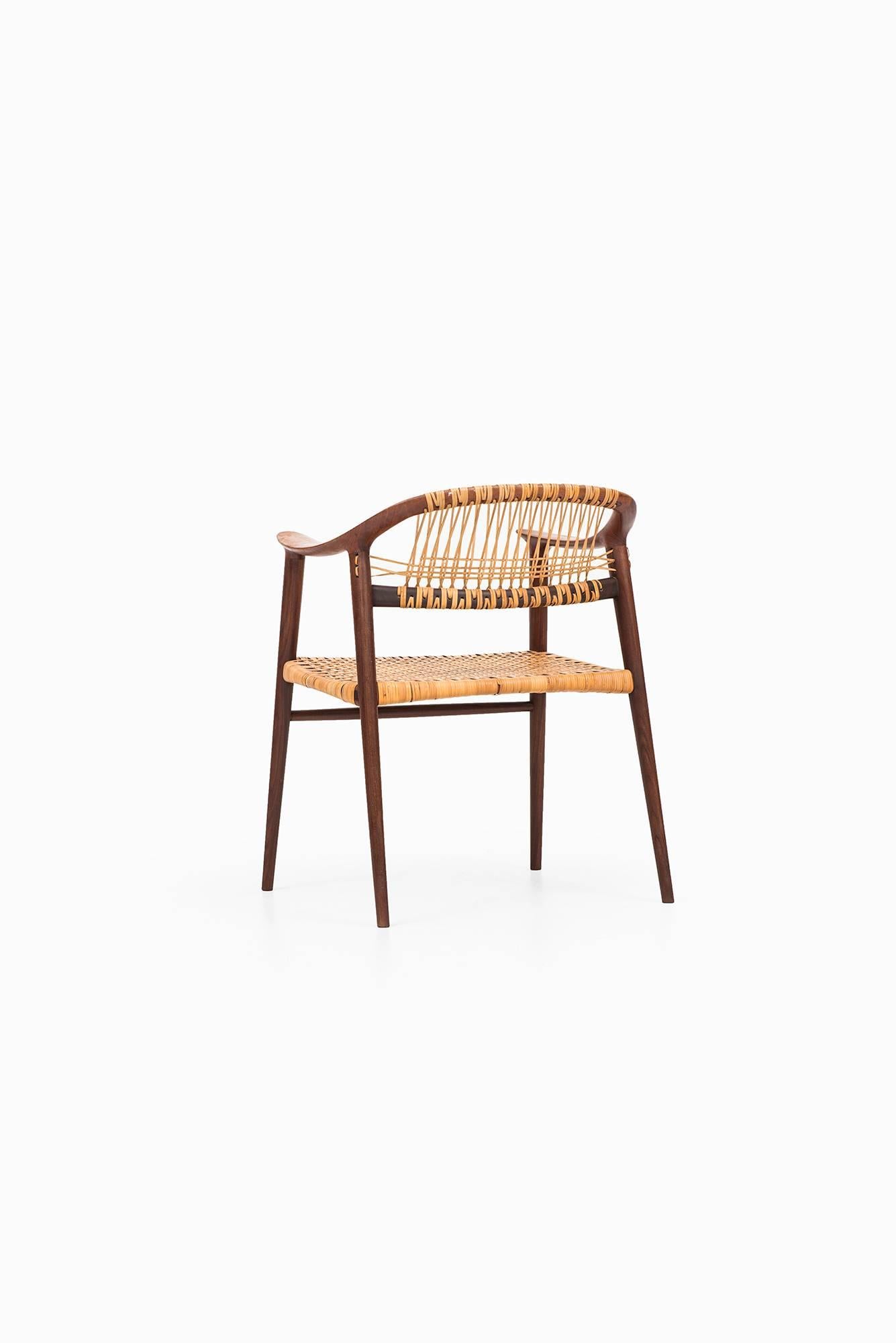 Scandinavian Modern Rolf Rastad and Adolf Relling Armchair Model Bambi by Gustav Bahus in Norway