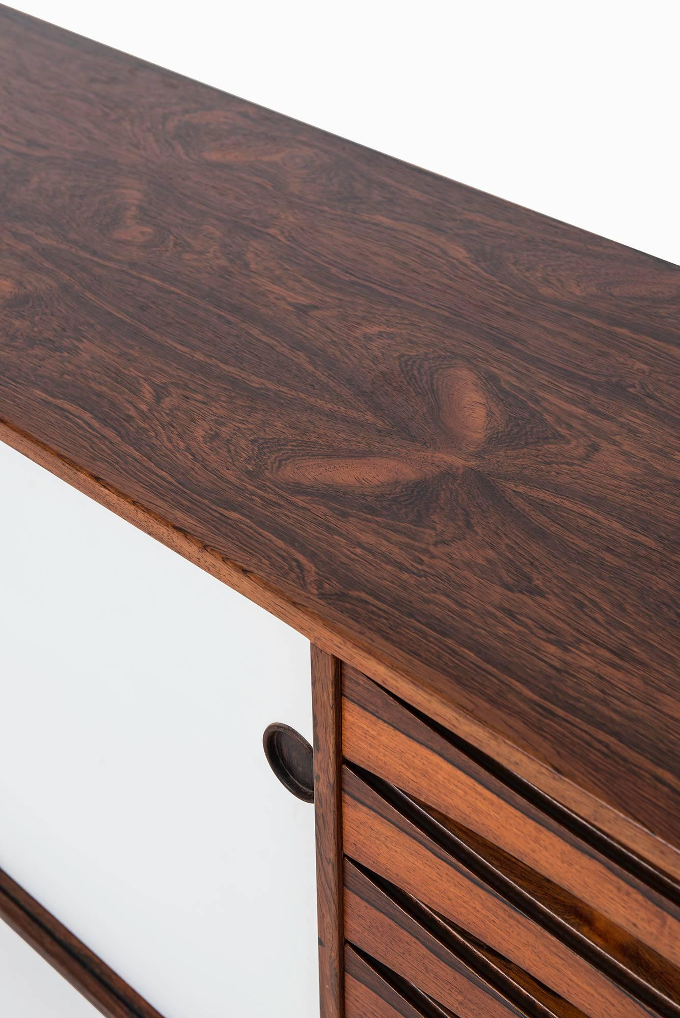 Rosewood Arne Vodder Sideboard Model 29A by Sibast in Denmark