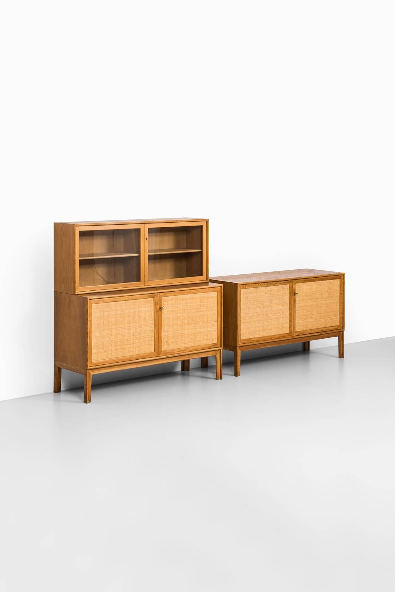 Alf Svensson Sideboards with Glass Cabinet by BjäSta in Sweden 2