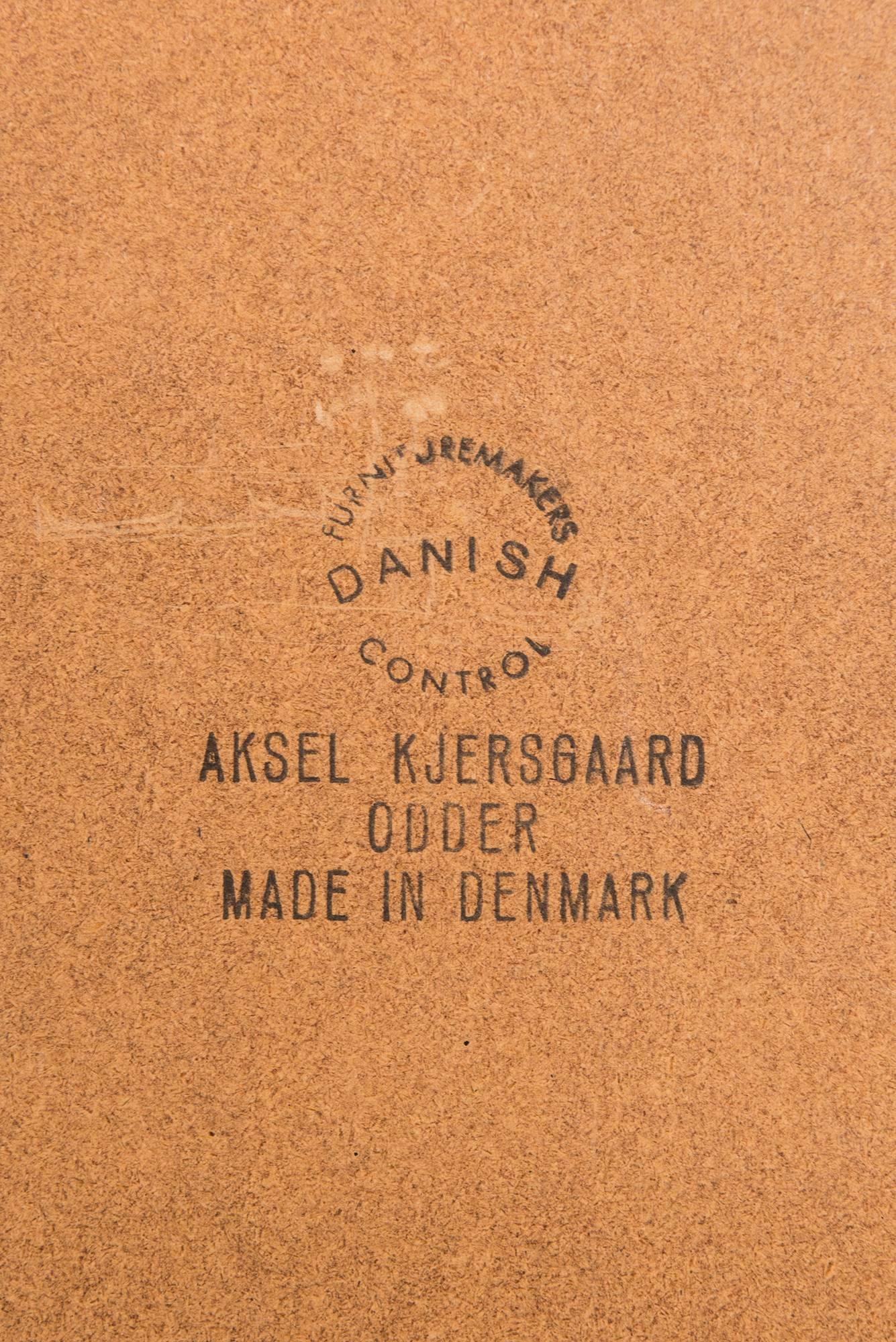 Aksel Kjersgaard Mirror in Rosewood by Odder in Denmark In Excellent Condition In Limhamn, Skåne län