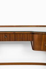 Mid-Century Vanity with Mirror and Stool by Förenade Möbler in Sweden