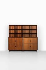 Yngve Ekström Bookcase in Teak Produced by Westbergs Möbler in Sweden