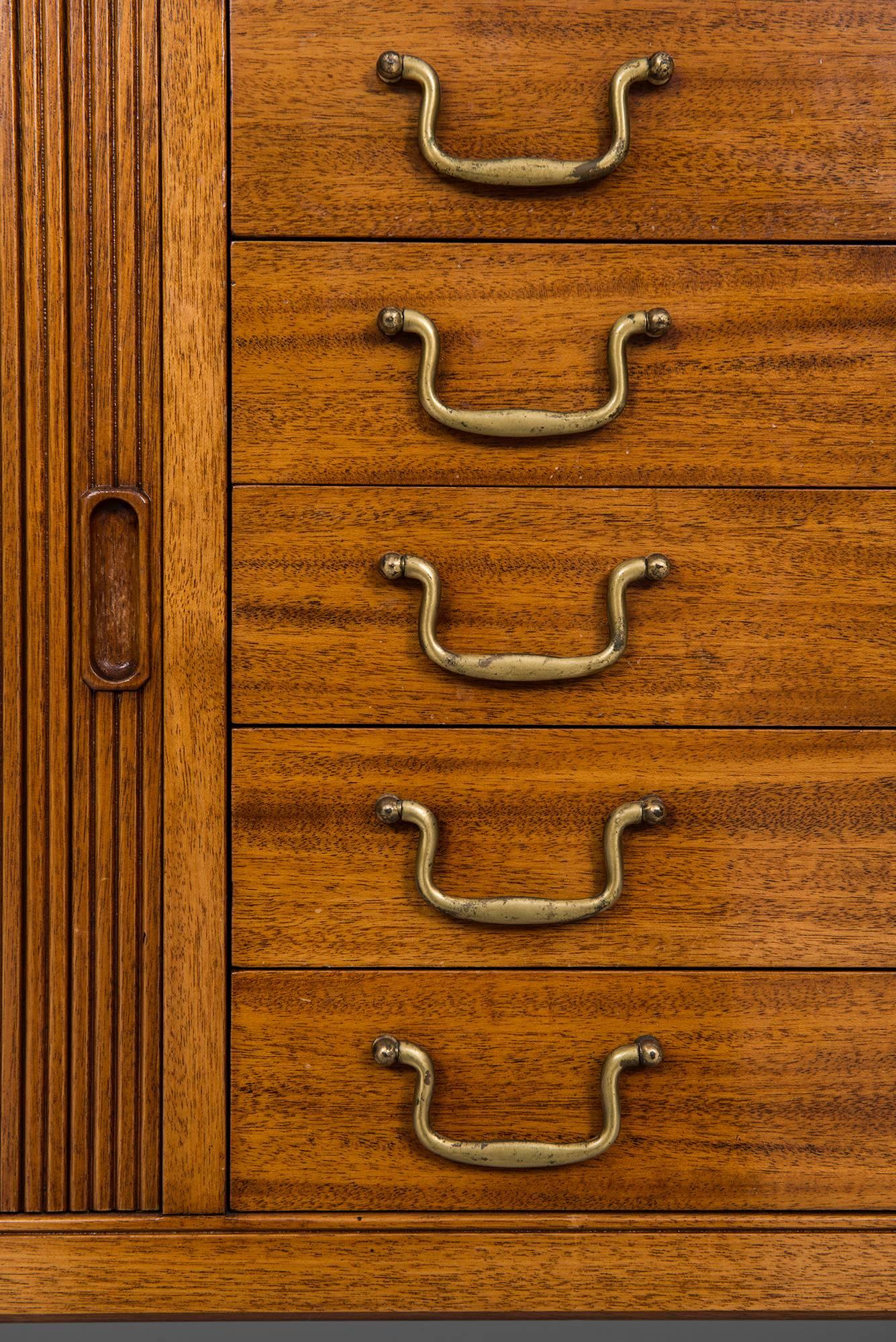 Mid-20th Century David Rosén Sideboard or Cabinet by Nordiska Kompaniet in Sweden