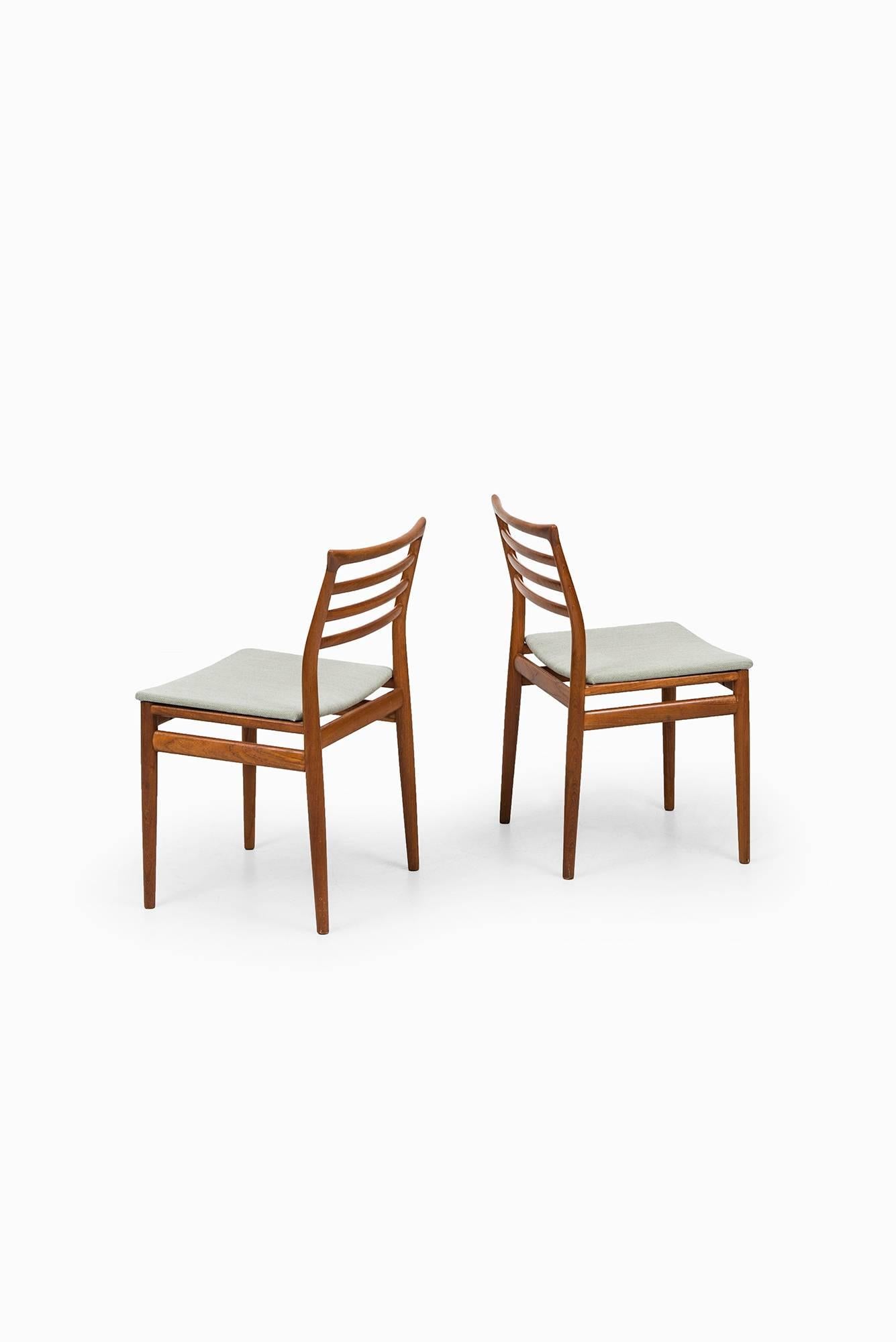 Danish Erling Torvits Dining Chairs by Soro Stolefabrik in Denmark
