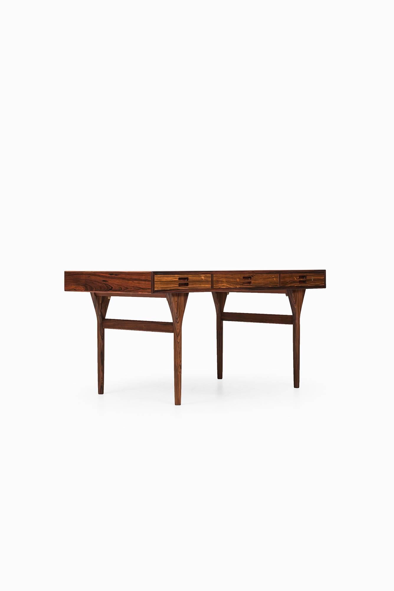 Danish Nanna Ditzel Desk in Rosewood by Søren Willadsen in Denmark