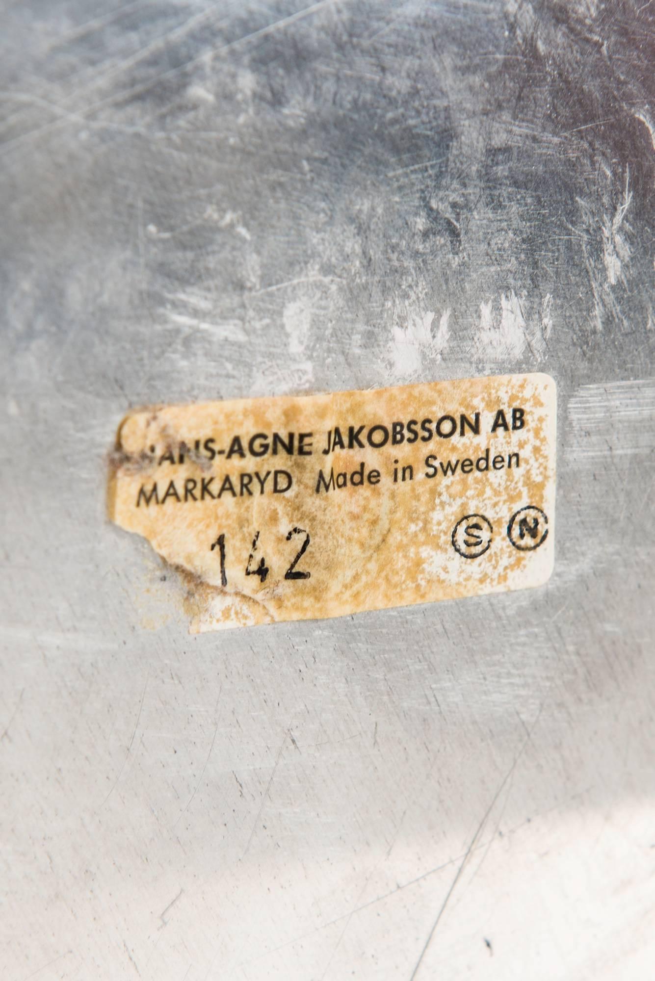 Brass Hans-Agne Jakobsson Table Lamp Model B-142