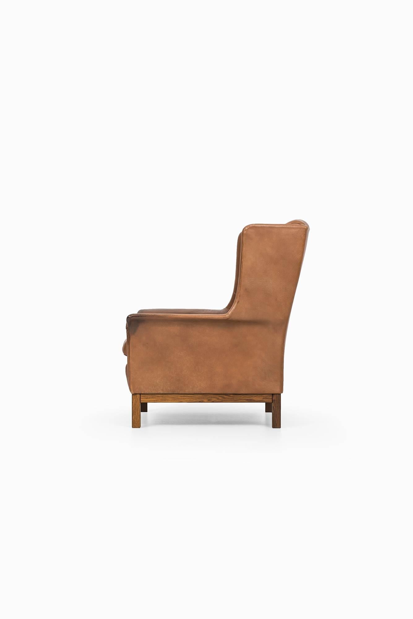 Swedish Arne Norell Easy Chair Produced by Arne Norell AB in Sweden