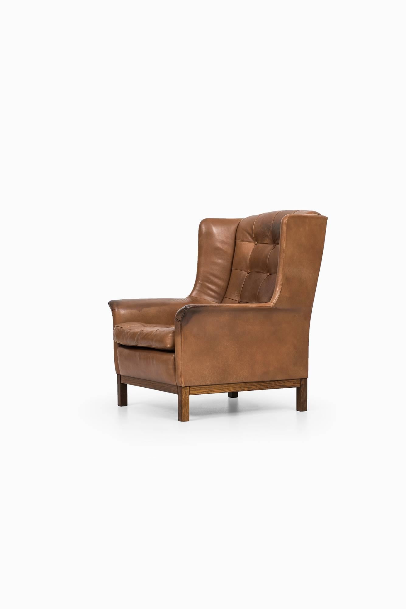 Mid-20th Century Arne Norell Easy Chair Produced by Arne Norell AB in Sweden