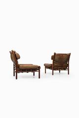Fauteuils Arne Norell modèle Inca produit par Arne Norell AB en Suède