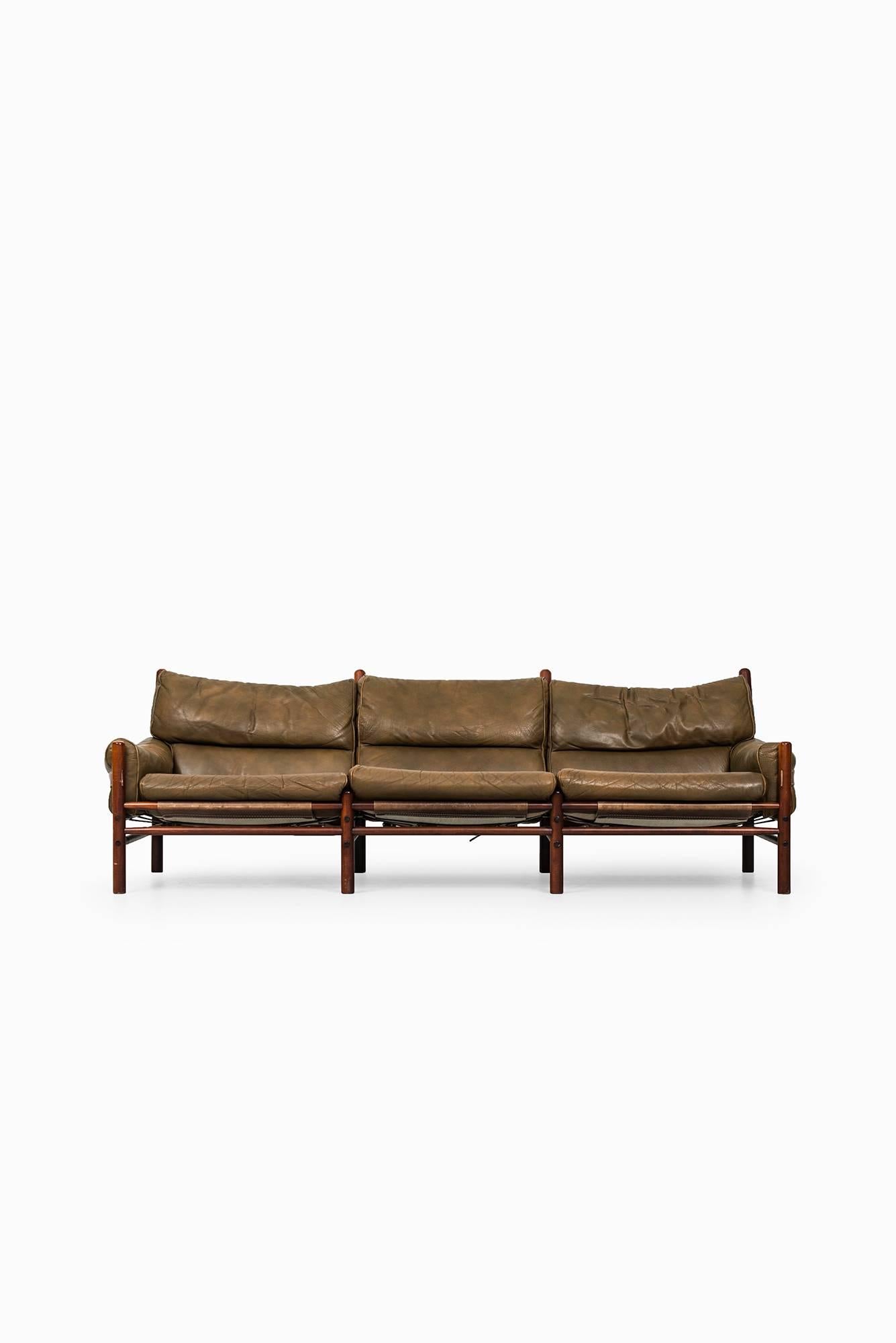 Sofa model Kontiki designed by Arne Norell. Produced by Arne Norell AB in Aneby, Sweden.