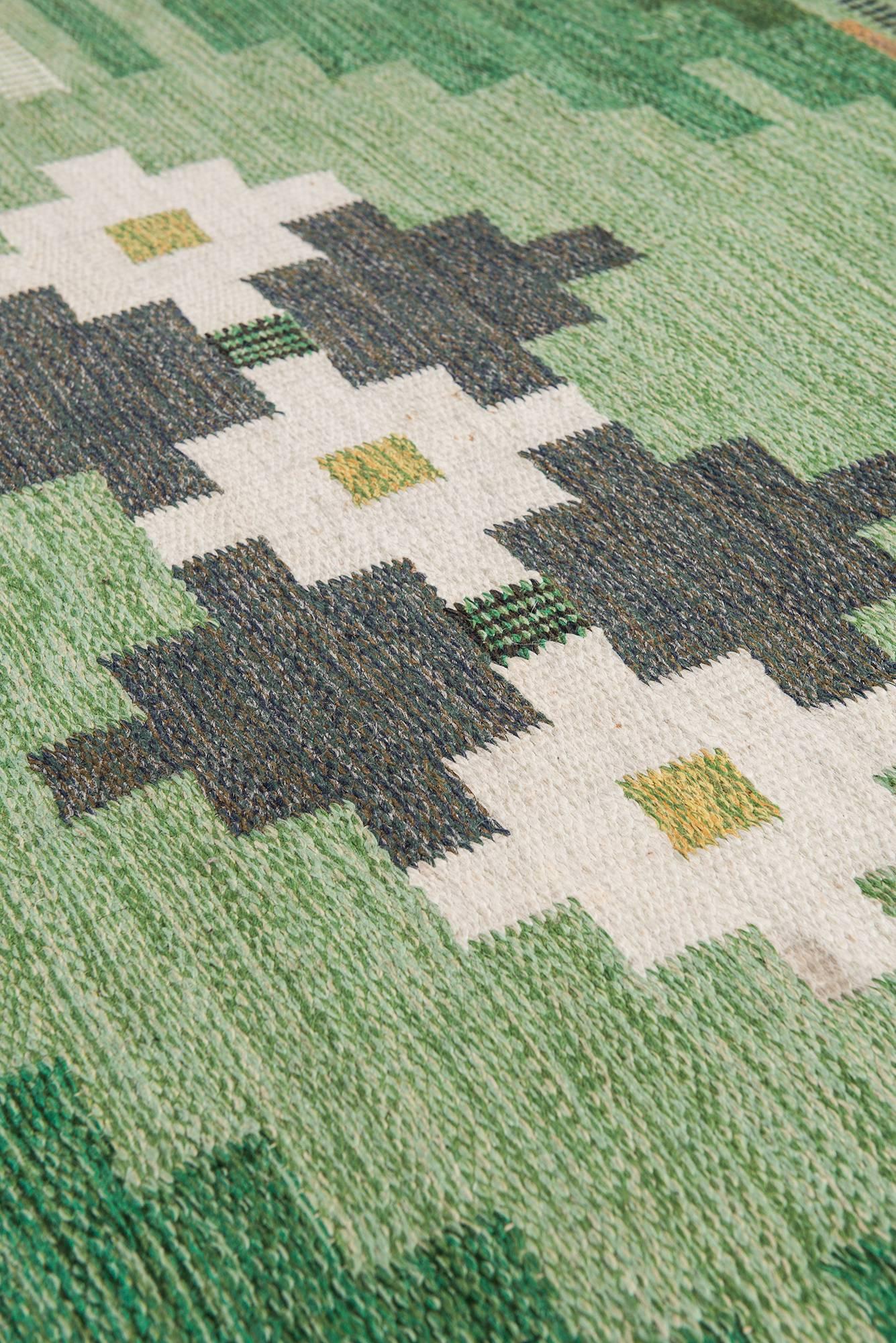 Ingegerd Silow Carpet Produced in Sweden In Excellent Condition In Limhamn, Skåne län
