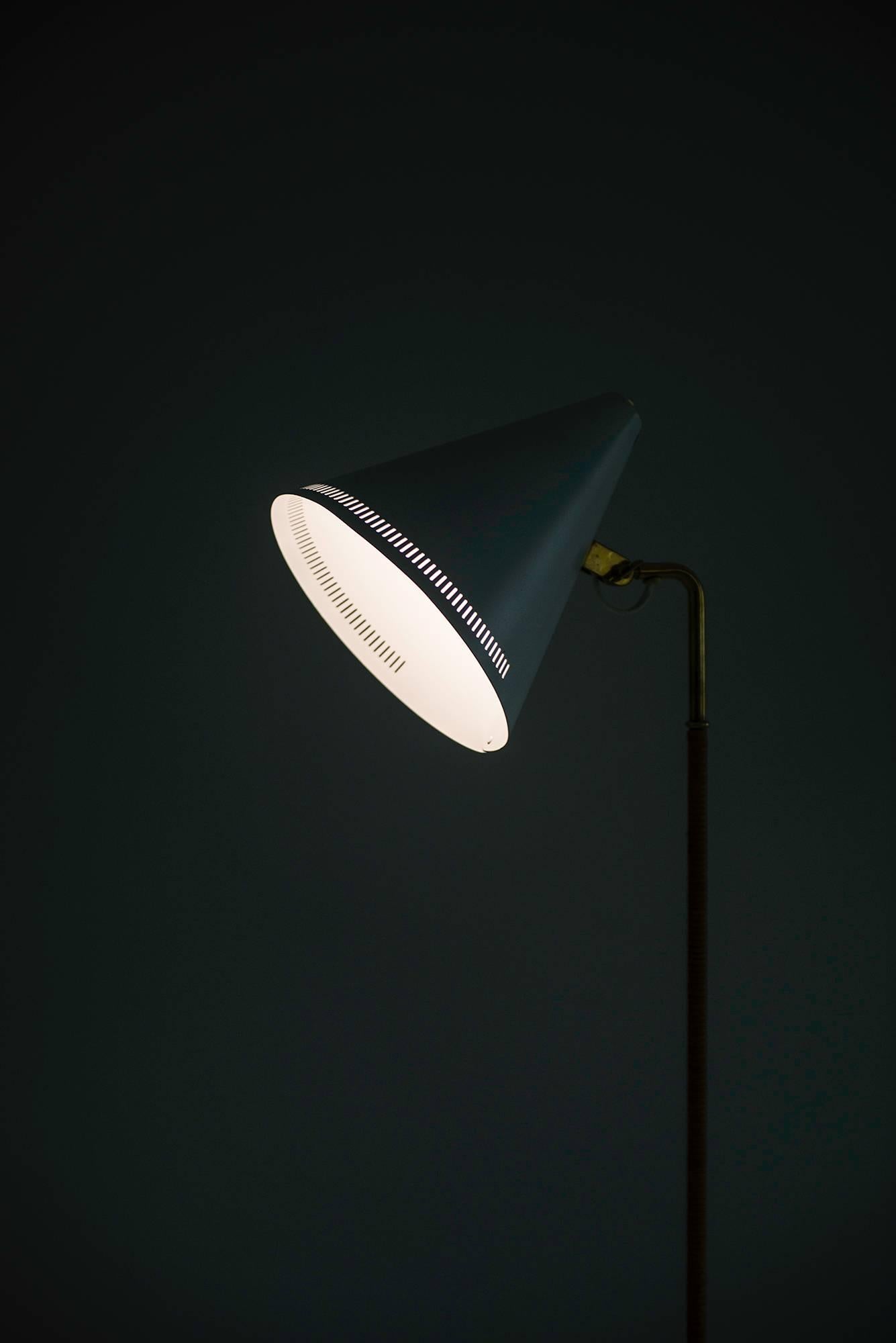 Finnish Paavo Tynell Floor Lamp Model K-10 Produced by Idman in Finland
