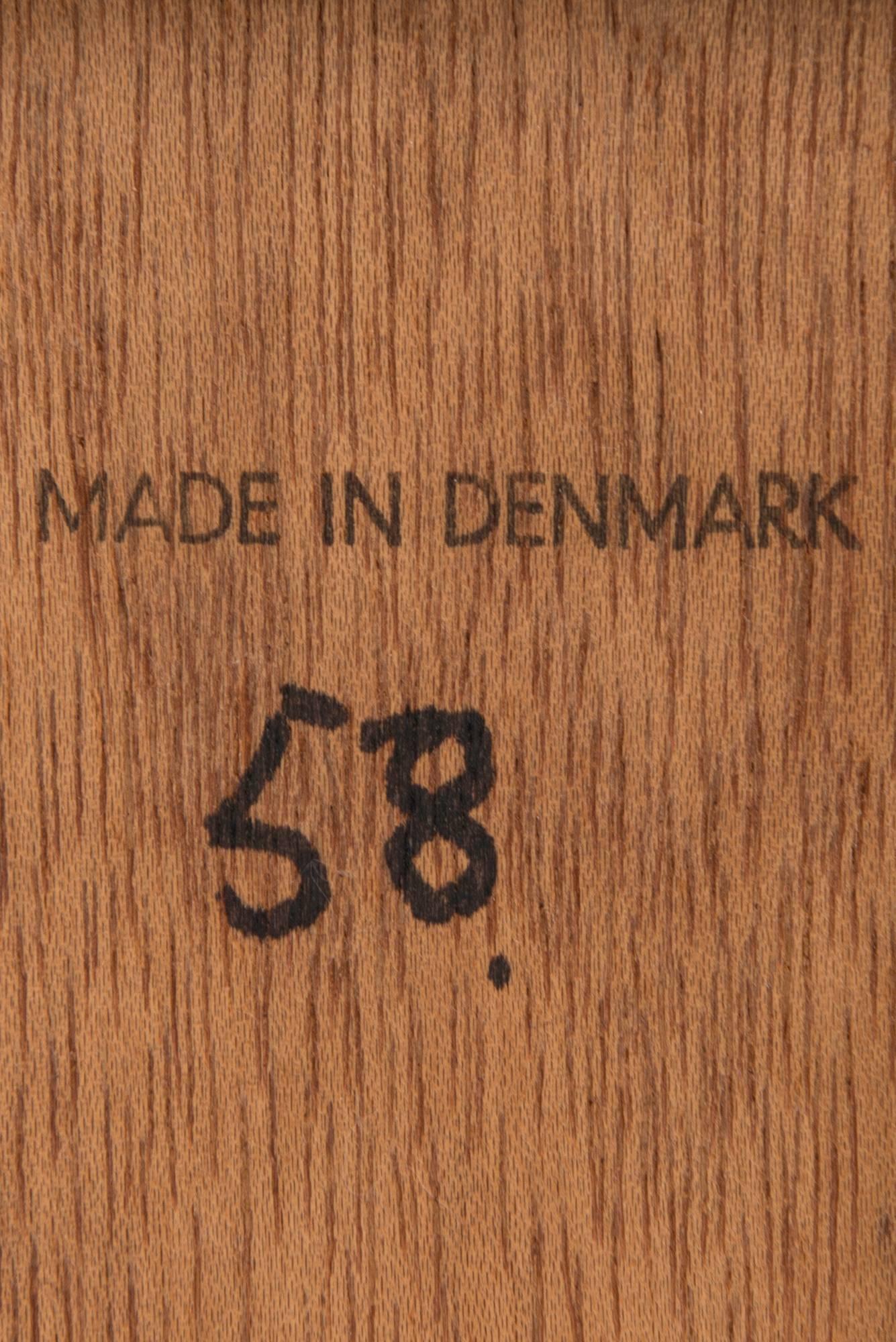 Contemporary Sideboard in Rosewood and Steel Produced in Denmark 2