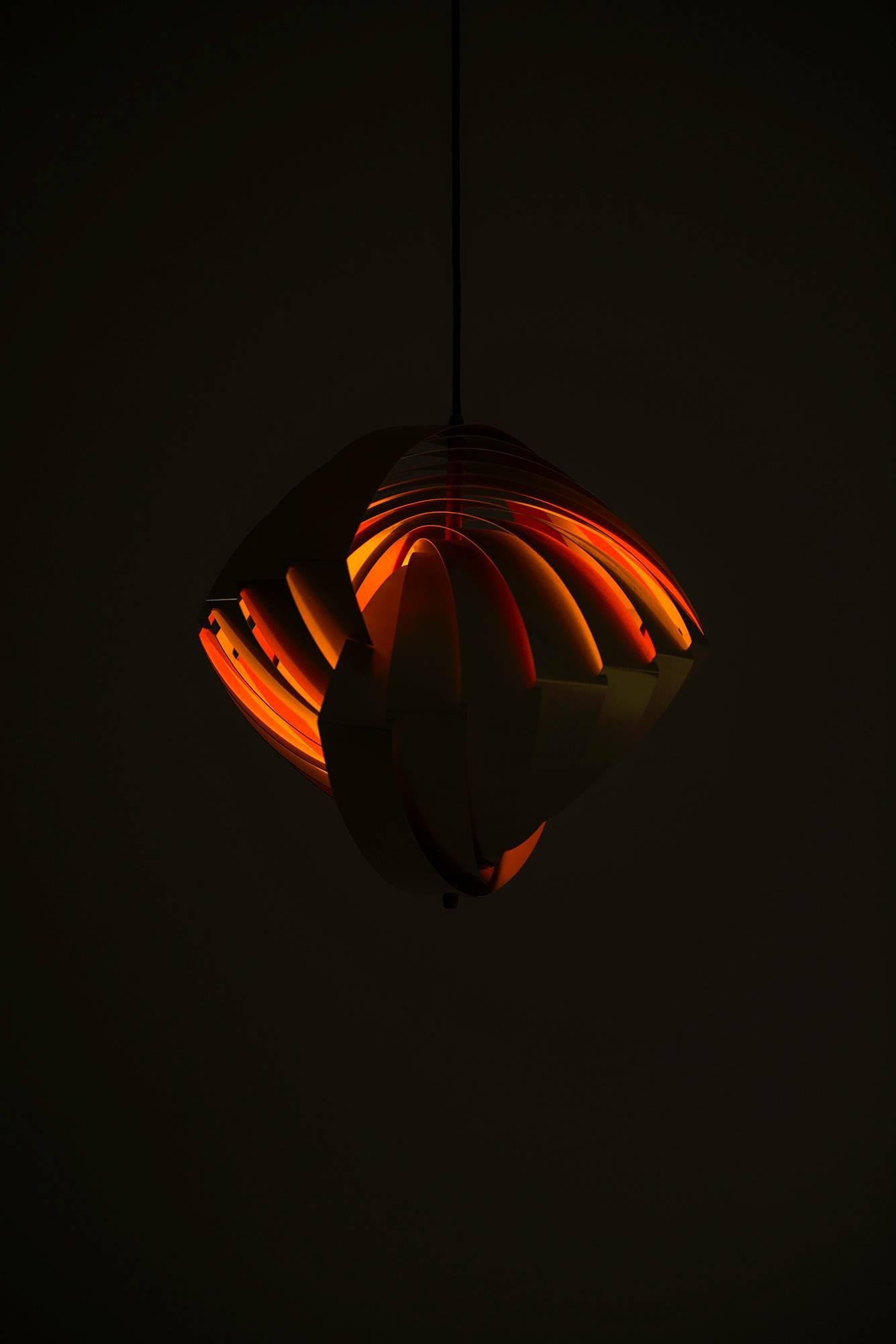 Louis Weisdorf Ceiling Lamp Model Konkylie by Lyfa in Denmark In Excellent Condition In Limhamn, Skåne län