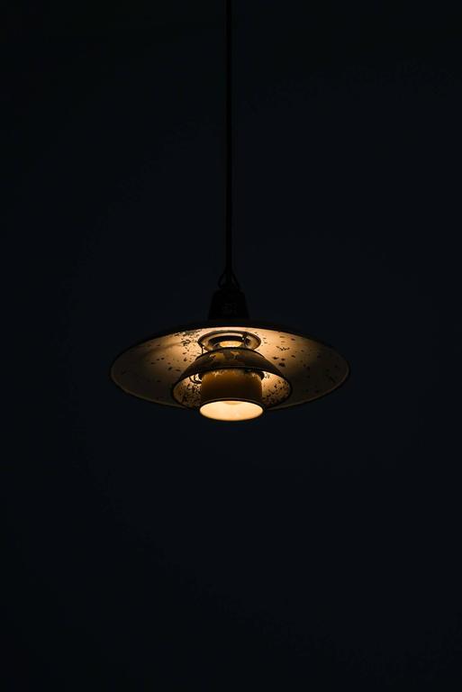 Mid-20th Century Poul Henningsen Ceiling Lamp Model PH-3/2 Produced by Louis Poulsen in Denmark For Sale