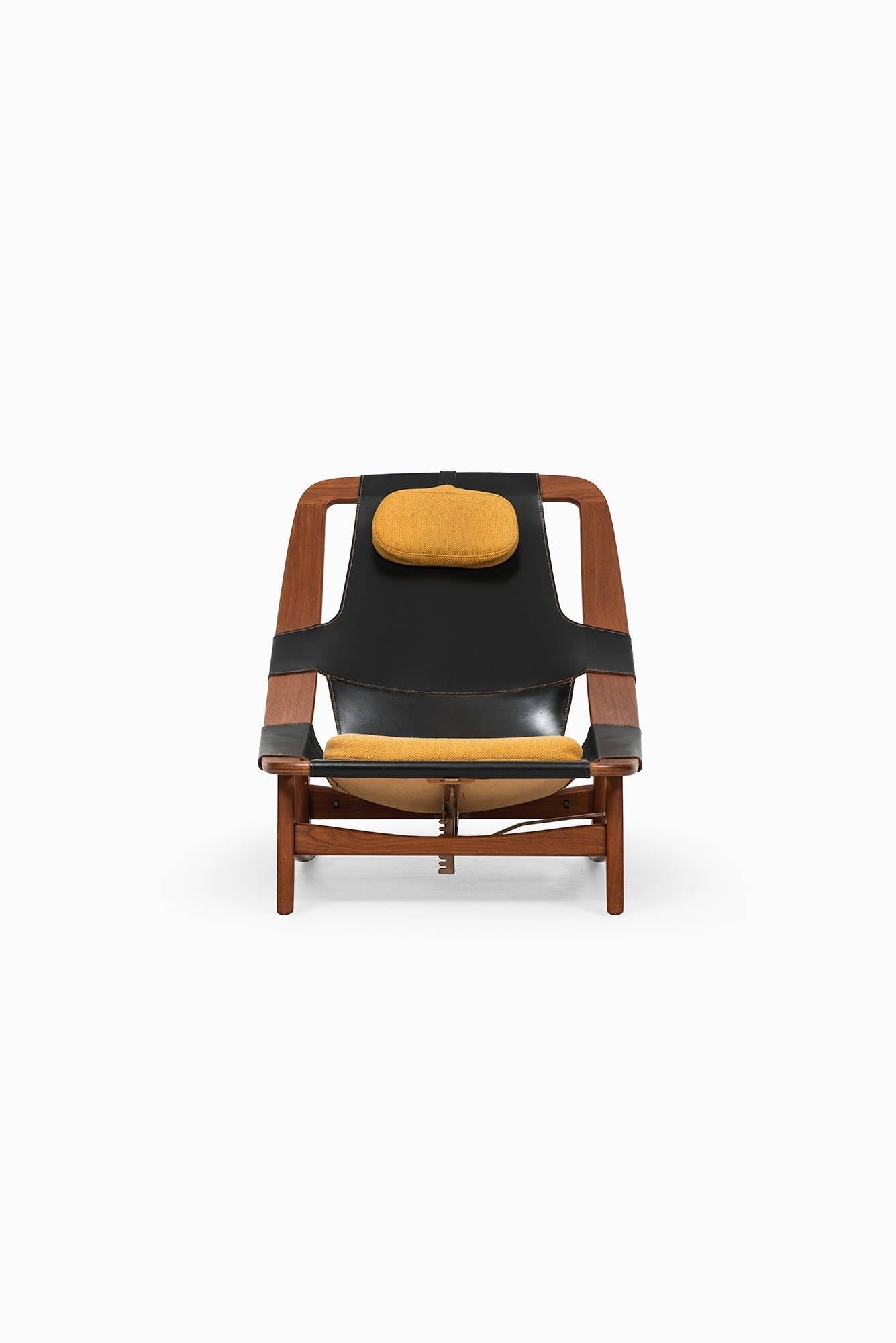 Arne Tidemand-Ruud Lounge Chair Model Holmenkollen by Norcraft in Norway In Excellent Condition In Limhamn, Skåne län