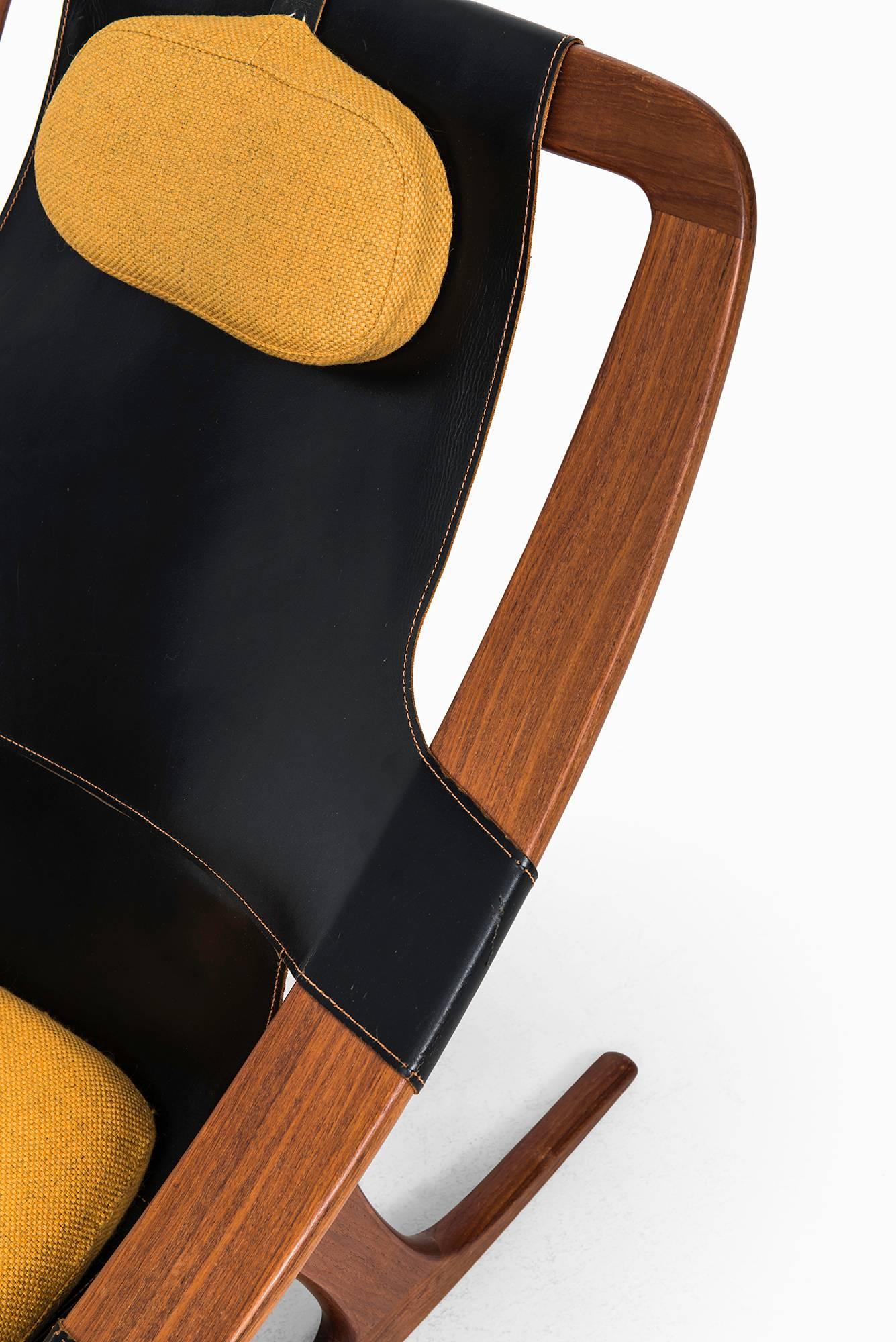 Arne Tidemand-Ruud Lounge Chair Model Holmenkollen by Norcraft in Norway 2
