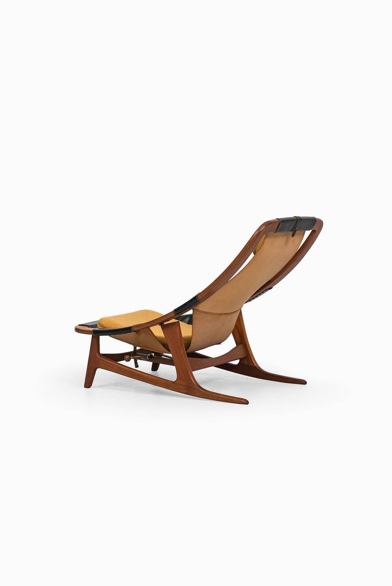 Arne Tidemand-Ruud Lounge Chair Model Holmenkollen by Norcraft in Norway 1